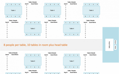 Seating Chart Template Seating Chart Template