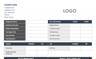 Payroll-Register-Template Payroll Register Template