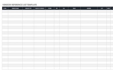 Vendor-Reference-Sheet-Template Vendor Reference Sheet Template